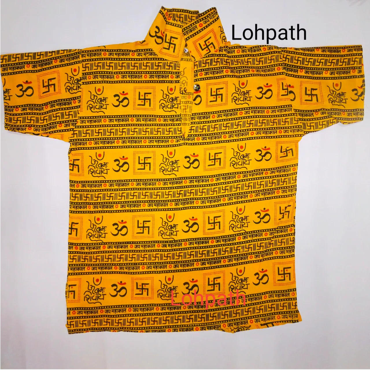 mahakal print kurta - lohpath.in